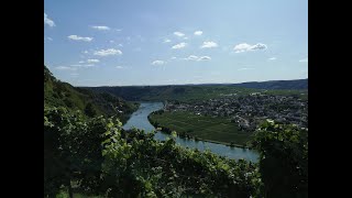 Piesport Pestkapelle über Piesport mit Blick aufs Piesporter Gold Tröpfchen Loop [upl. by Deevan763]