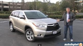 2014 Toyota Highlander Limited Test Drive Video Review [upl. by Ttennaej]