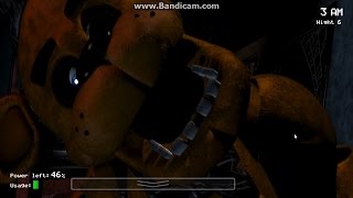 Five Nights at Freddys  Night 6 no commentary [upl. by Odraude]