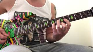 Subvision Eraserhead Guitar Cover [upl. by Eillak]