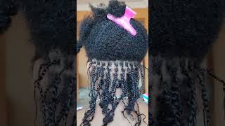 How to do 2 strand twist on relaxed hair [upl. by Laurentia]