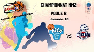 ASCH vs HERMINE NANTES BASKET [upl. by Neibaf]