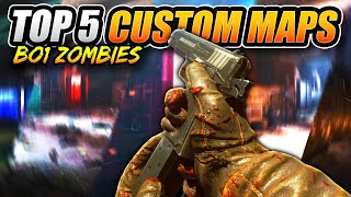 TOP 5 CALL OF DUTY BLACK OPS 1 CUSTOM ZOMBIES MAPS BO1 CUSTOM ZOMBIES [upl. by Iaoh]