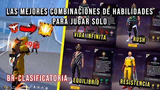 ✅LAS MEJORES COMBINACIONES DE HABILIDADES PARA JUGAR SOLO BRCLASIFICATORIA🛑 [upl. by Damha]