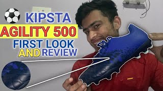 shoes for all types of grounds  kipsta agility 500 football shoes first look and review decathlon [upl. by Sixele]