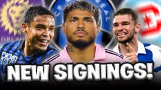 Three BIG new MLS forward signings [upl. by Darcie]