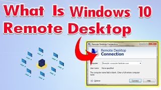 How to enable and disable remote desktop in windows 10  What is Remote Desktop [upl. by Anoo]