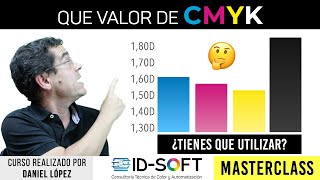 ISO 12647👉como IMPRIMIR en CMYK con la Densidad de Color correcta [upl. by Tacklind604]