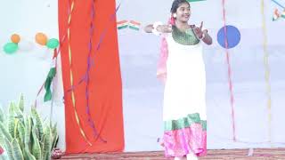 💃 Kathak Dance Song Neer Bharan Jamuna Tat Per  15 August 2024  Performanc By Ayushi [upl. by Gustaf]