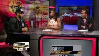 Andy Mineo goes in on this Interview with Arise Entertainment 360 [upl. by Bacchus]