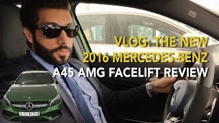 The New 2017 MercedesBenz A45 AMG FACELIFT Review [upl. by Leesa]