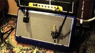 Mojotone Slammins 2x12 Slanted Speaker Cabinet Demo with Marshall JMP [upl. by Steffy389]