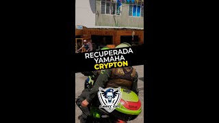 yamaha Crypton recuperada por GAREC gps cali gpstracker apoyo tranquilidad recuperación [upl. by Ajim721]