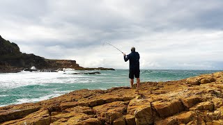 Rock and Beach fishing for BIG tailor and mulloway [upl. by Anitnelav]