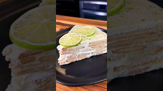 Hubbys Favorite Carlota de Limón Lime Cake Dessert Recipe shorts [upl. by Etnoved]