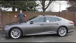 2013 Lexus LS460 AWD F Sport WR TV POV Test Drive [upl. by Lenroc841]