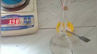 ESTIMATION OF CARBONATE AND BICARBONATE IN A MIXTURE IN THE LABORATORY [upl. by Shalna]