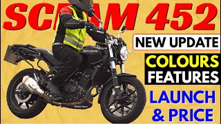 Royal Enfield SCRAM 452 Features Colours Launch amp Price Update [upl. by Cheng]