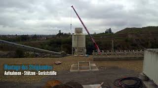 Umbau am Puffersilo Zeitraffer  Reconstruction of the buffer silo time lapse [upl. by Hilton]