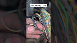 Vw polo wiring problem solved  Cold start issue  Polo Coolant Temperature Sensor Faulty vw [upl. by Naejamron]