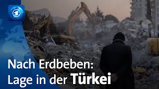 Eine Woche nach Erdbeben in der Türkei und Syrien [upl. by Riba]