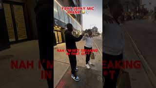 Smelly Mic Prank 😂 shorts prank [upl. by Naima]