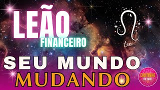 Tarot LEÃO♌ Financeiro SE PREPARE O SEU MILAGRE NÃO SERÁ PEQUENO [upl. by Kathryn]