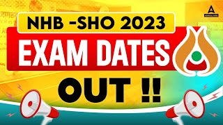 NHB SHO Exam Dates 202324 Out  NHB Senior Horticulture Officer Exam Date 2023  Full Details [upl. by Eckblad849]