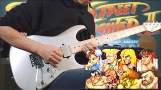 Street Fighter 2 on Guitar 🎸  ALL Characters Medley  Funtwo [upl. by Kassity]