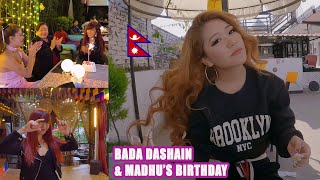 My sisters birthday amp Bada Dashain ll Yeshidon Vlog [upl. by Otecina]