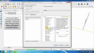 Tutorial QGIS 4  Menginput Data Atribut Secara Otomatis [upl. by Eiramana]