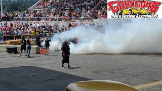 GoodGuys Burnout Contest Puyallup Wa 72322 Northwest Nationals [upl. by Previdi]