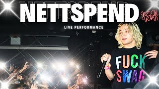 NETTSPEND LIVE PERFORMANCE FEAT OSAMASON  XAVIERSOBASED  NEW YORK  61024 [upl. by Nosbig]