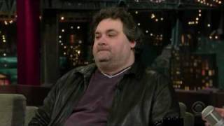 Artie Lange on The Late Show Letterman  20080201 [upl. by Hewie554]