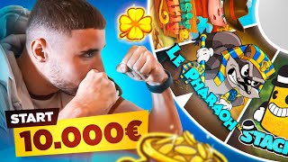 JAI FAIT TOURNER LA ROUE POUR JOUER MES 10000€😣ça tourne mal [upl. by Ellehsor]