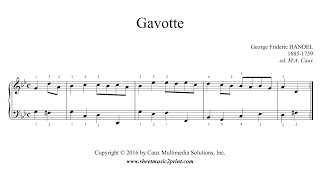 Handel  Gavotte in G minor [upl. by Lowney]