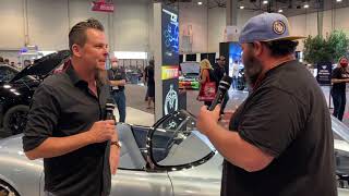 RacingJunk SEMA 2021  Dave Kindig Talks Cars and How Much He Loves His Fans [upl. by Encrata]