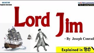 Lord Jim in Hindi  UGC NET English Literature [upl. by Ikram599]