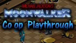 Michael Jacksons Moonwalker Arcade Co op [upl. by Nesmat]