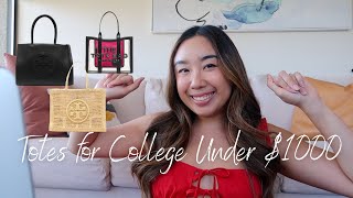 Best Tote Bags for College under 1000  Designer bags and non designer [upl. by Wiltshire]