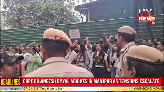 Manipuri protesters detain during Jantar Mantar demonstration [upl. by Bergmann18]