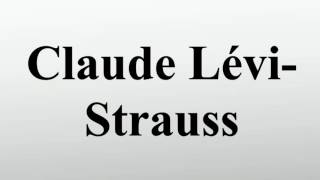 Claude LéviStrauss [upl. by Narmis158]