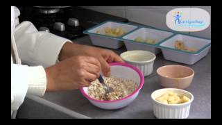 Postre para personas con Gastritis Crocante de Frutas  Nutriyachay [upl. by Essyla]