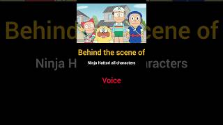 Behind the scene of Ninja Hattori character voice 📛🔥 shorts cartoon [upl. by Heall]