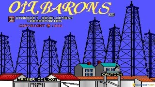 Oil Barons gameplay PC Game 1992 [upl. by Ruffin]