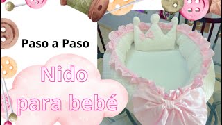 Nido para bebéMoises para bebé [upl. by Dygert]