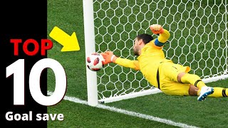 Top 10 Goalkeepers Saves in fifa world cup 2022 [upl. by Rodd]