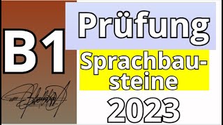 GAST  B1 Prüfung  Sprachbausteine Übungssatz  GAST DTZ 2023 TEST [upl. by Nybbor]