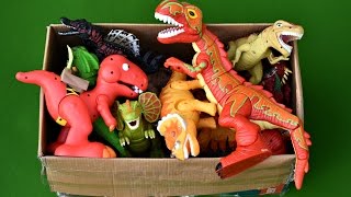 New Dinosaurs Box Toys Walking Dinosaur Light And Sound T Rex Spinosaurus [upl. by De626]