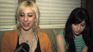 The Veronicas Interview On The RIS American Tour [upl. by Guinn]